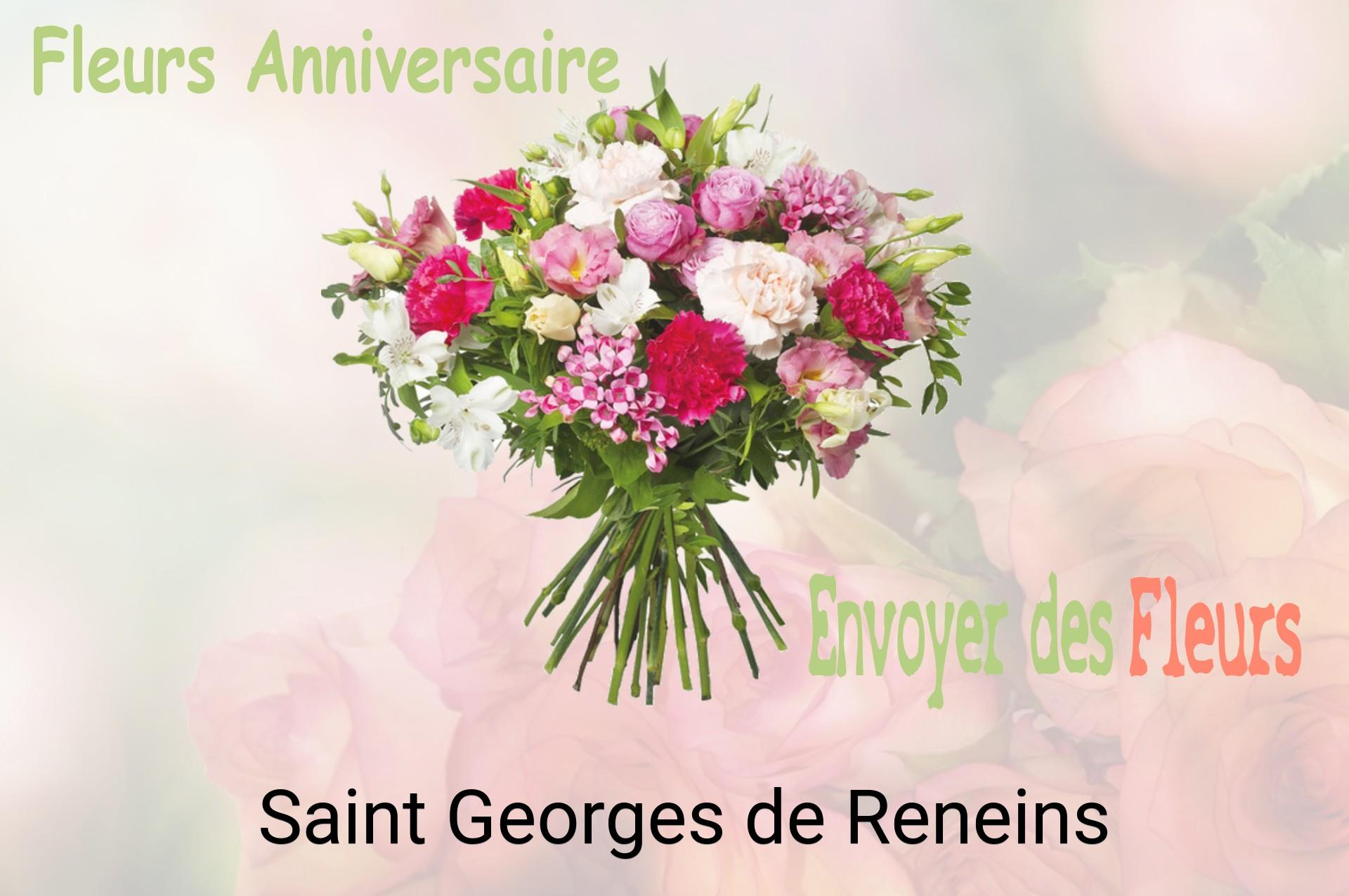 Bouquet de fleurs d’anniversaire livré à Saint-Georges-de-Reneins